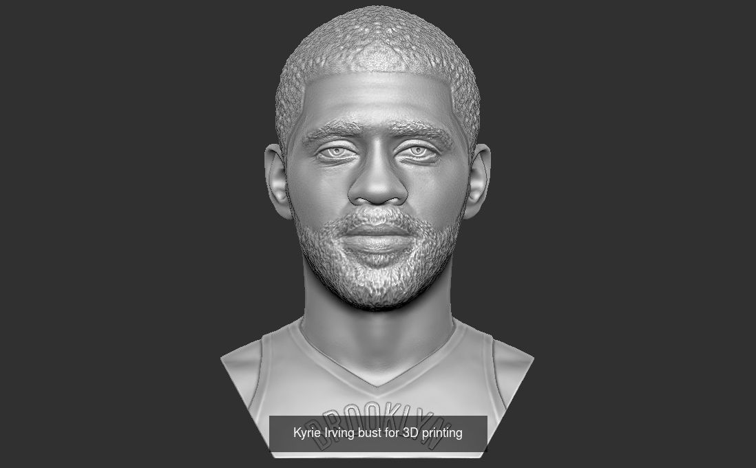 NBA Players busts for 3D printing v2 3D Model Collection_6
