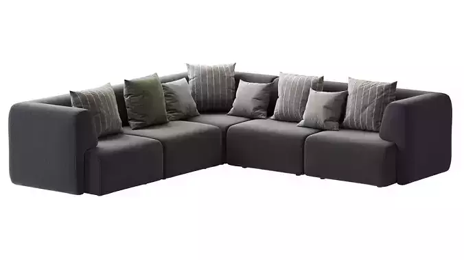 Sancal Duo Sofa 3D model