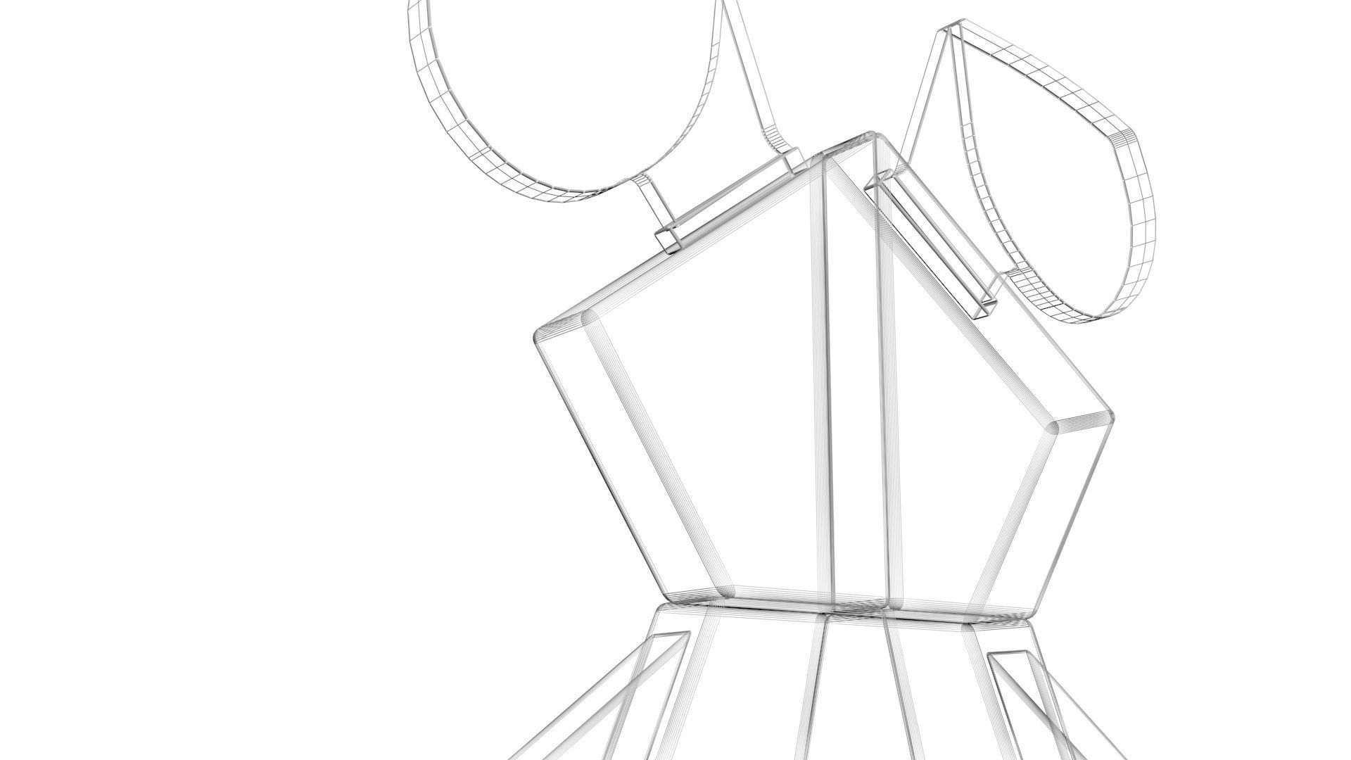 Bunny Rubiks Cube 3D model_17