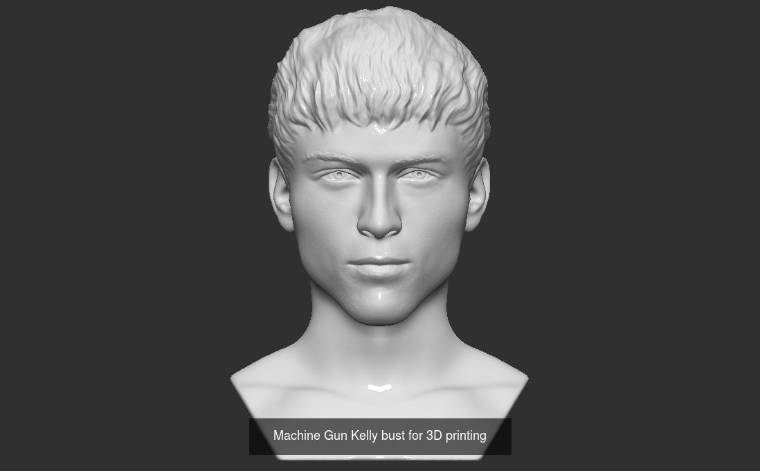 Famous Rappers busts v2 3D Model Collection_26