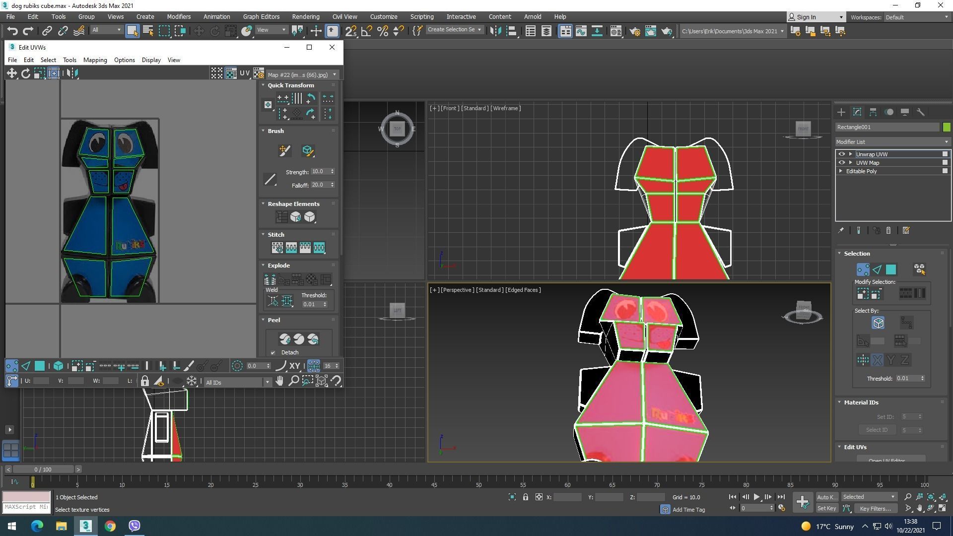Animals Rubiks Cube Collection 3D model_9