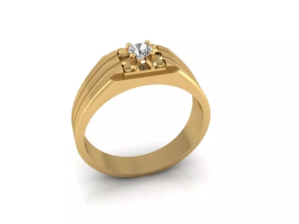 Rings 3D print model_0