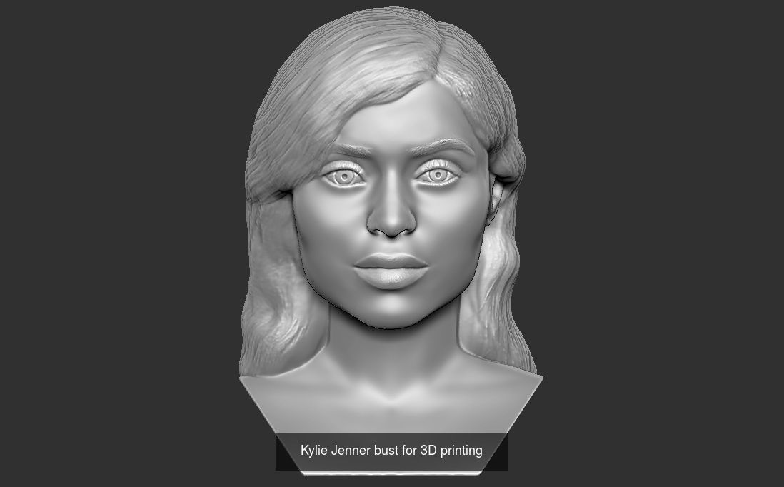 Famous TV celebs bust for 3D printing 3D Model Collection_3