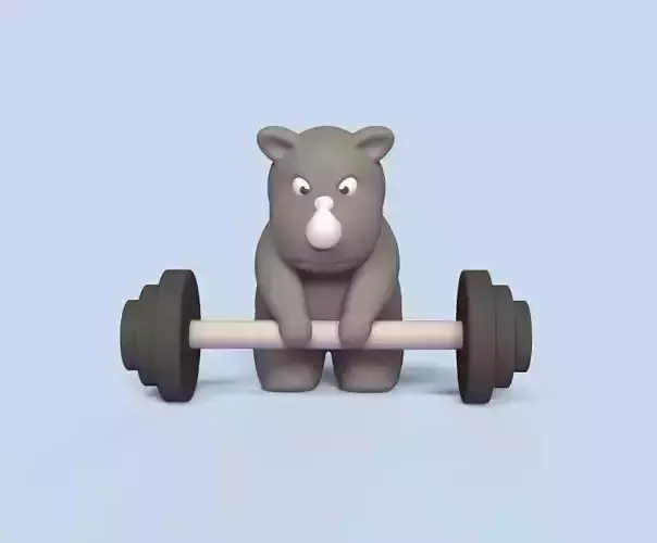 WeightLifting Rhino