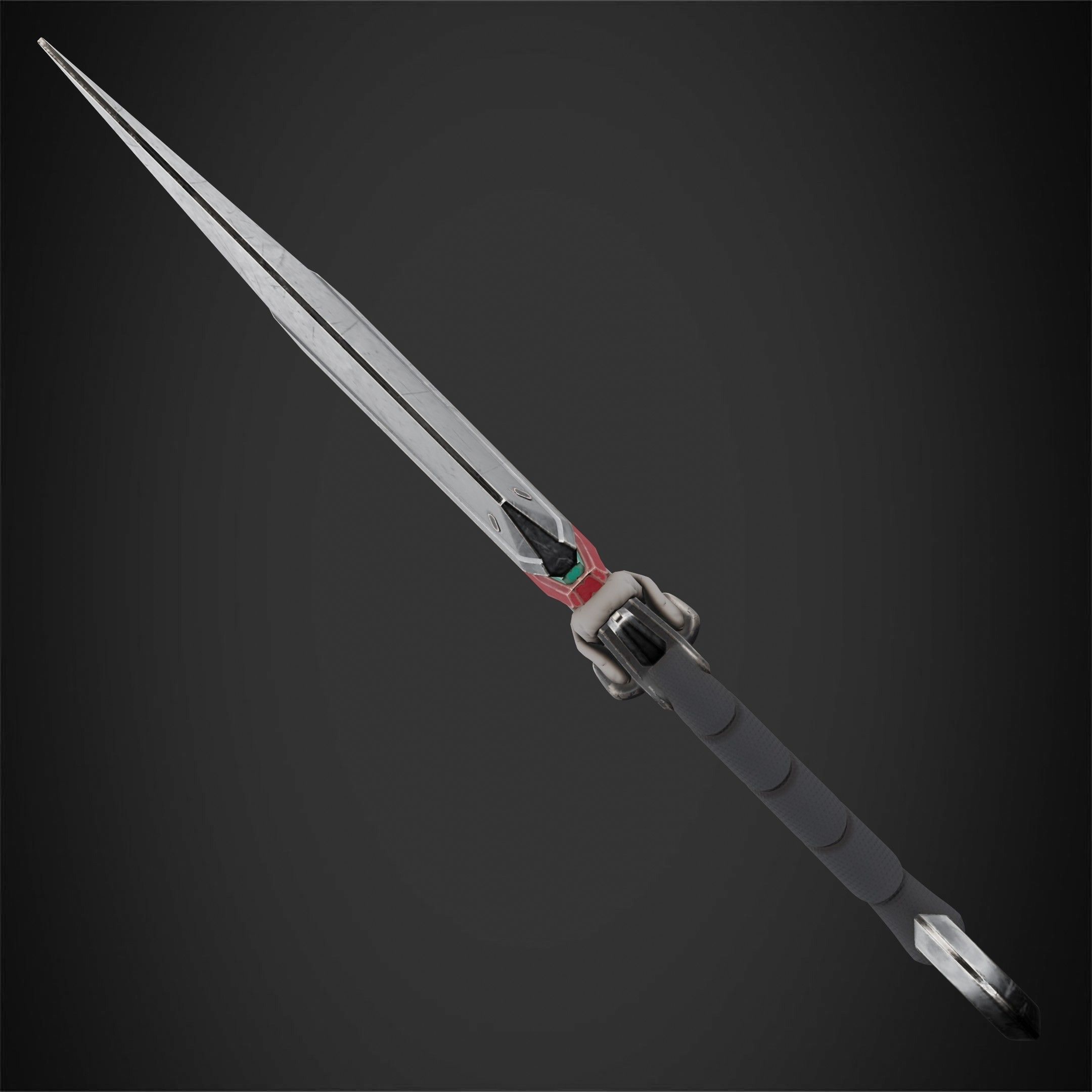 Overwatch 2 Kiriko Kunai Dagger for cosplay 3D print model_8