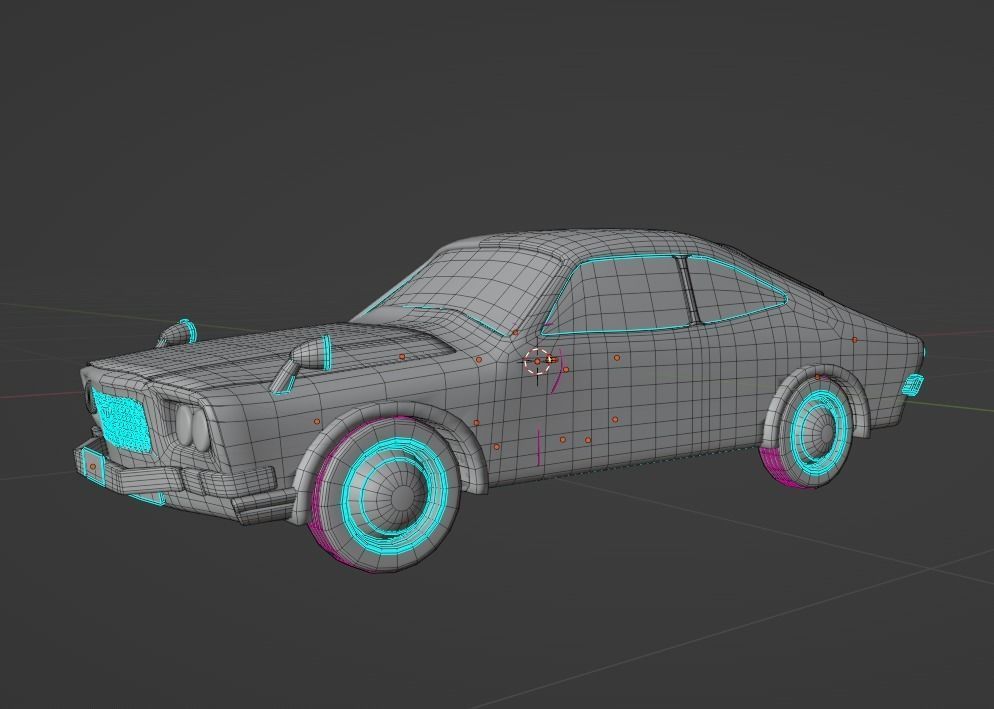 Mazda RX3 Savanna GT 3D model_2