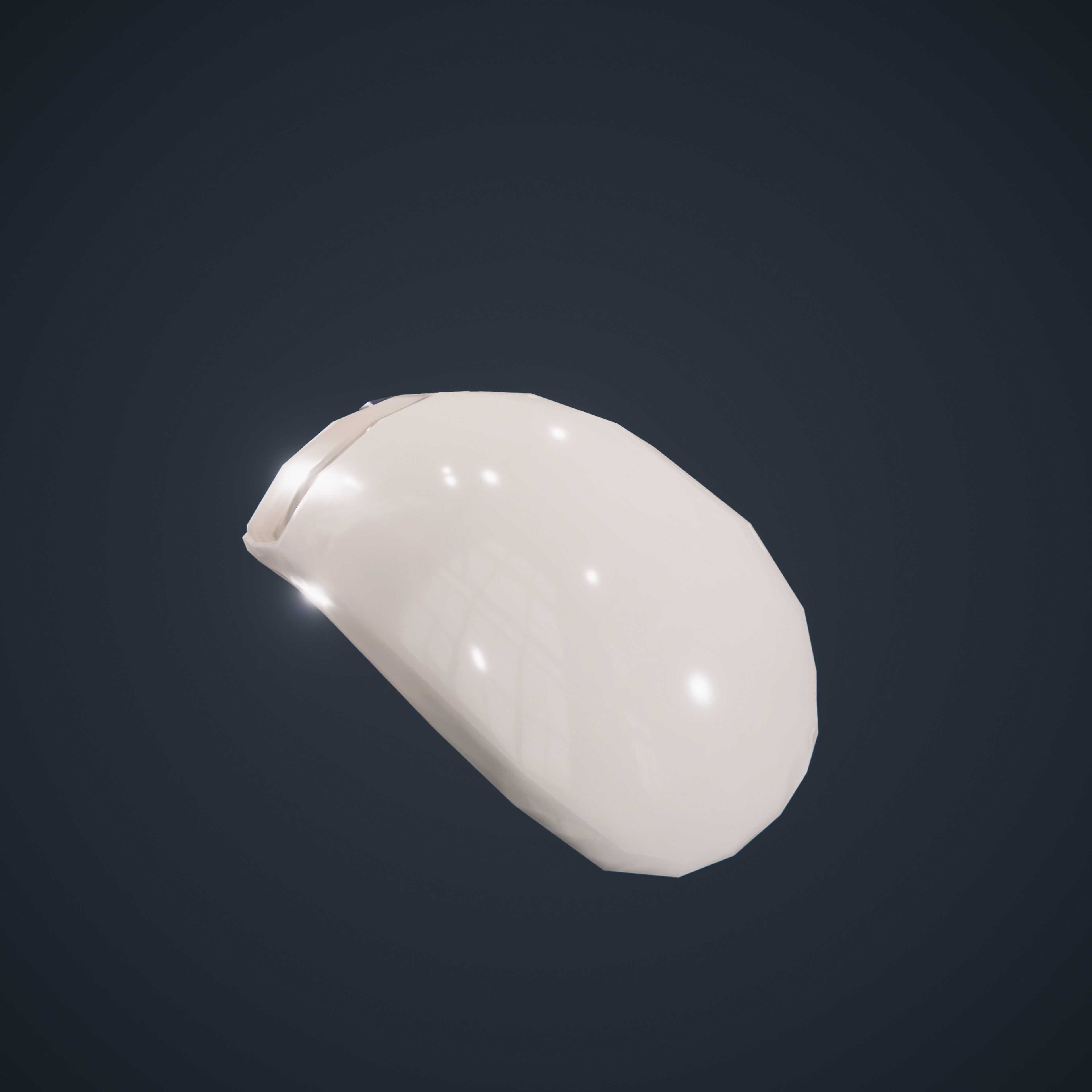 90s Pc Desktop VR low poly Low-poly 3D model_27