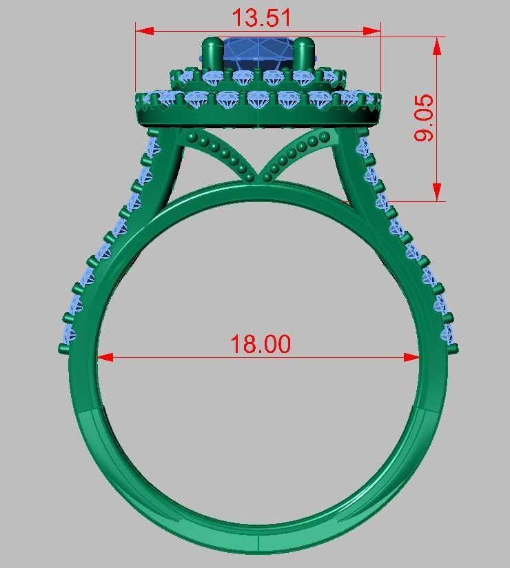 Ring 3D model 0241 3D printable model8 3D print model_16