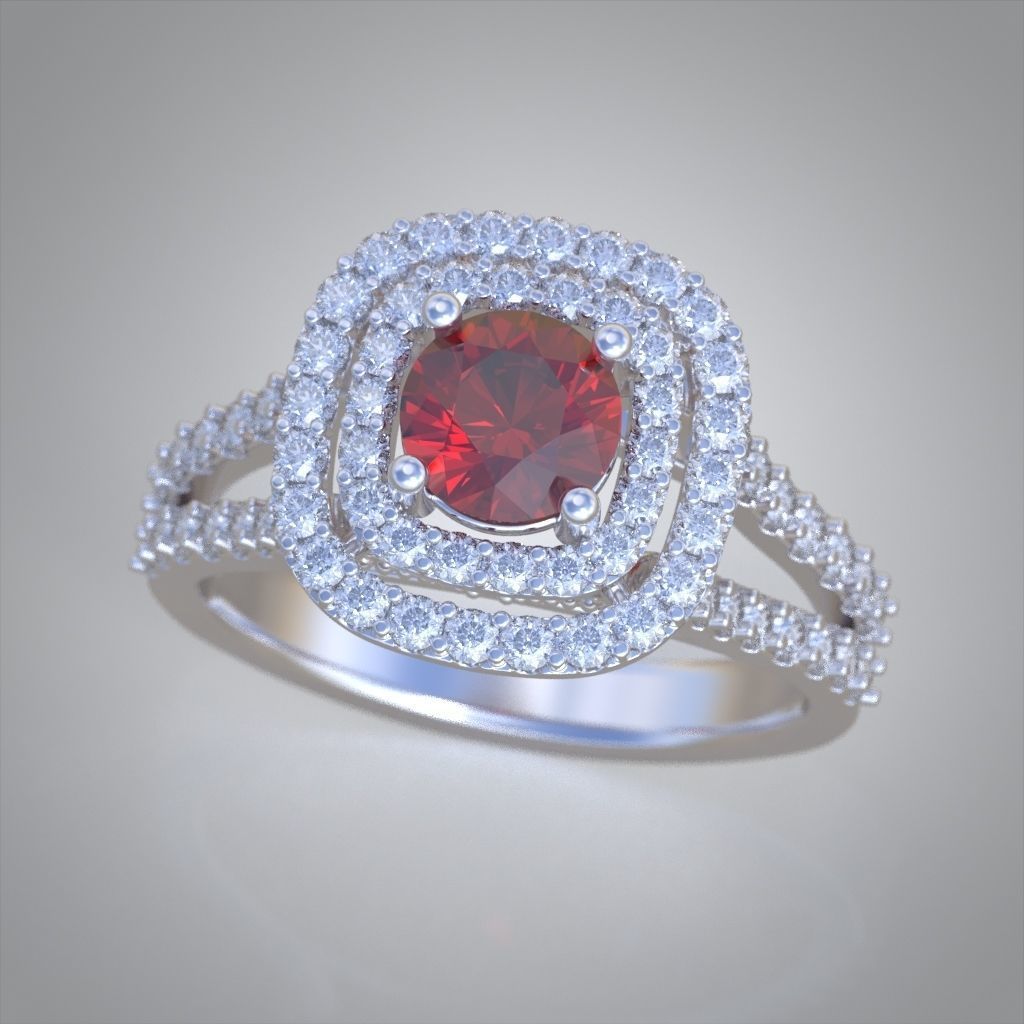 Ring 3D model 0241 3D printable model8 3D print model_2