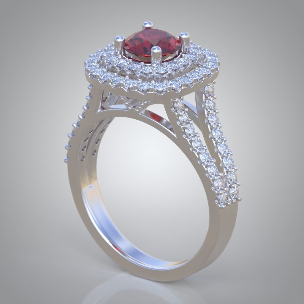 Ring 3D model 0241 3D printable model8 3D print model_3