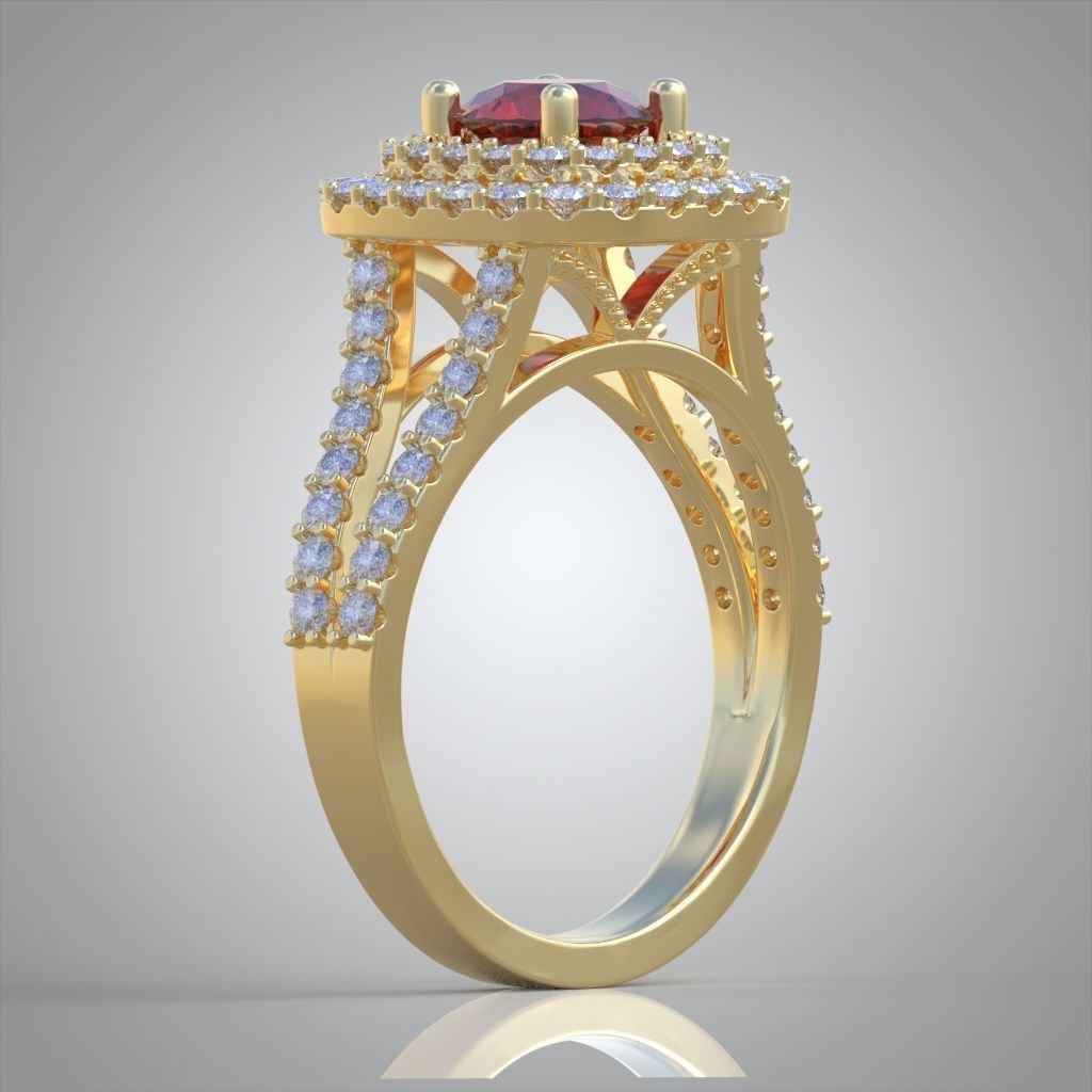 Ring 3D model 0241 3D printable model8 3D print model_4
