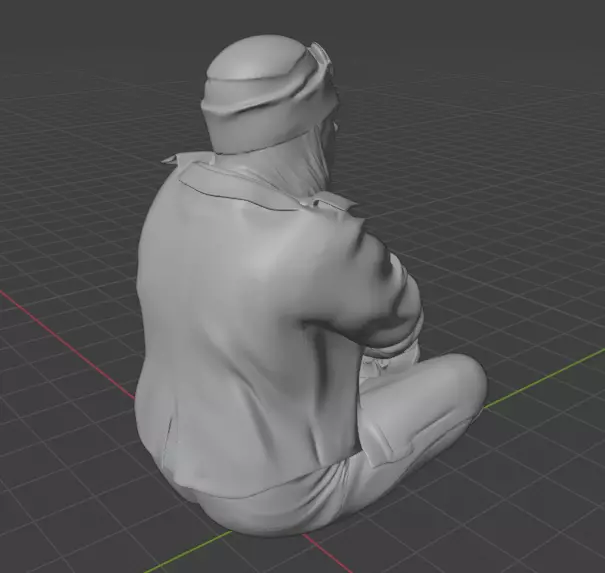 Axl Rose 3D print model_26