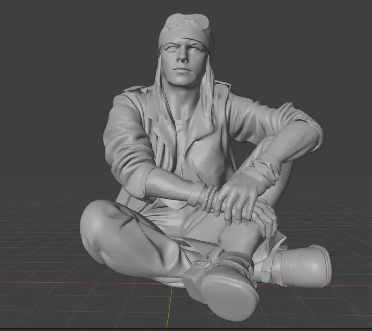 Axl Rose 3D print model_11