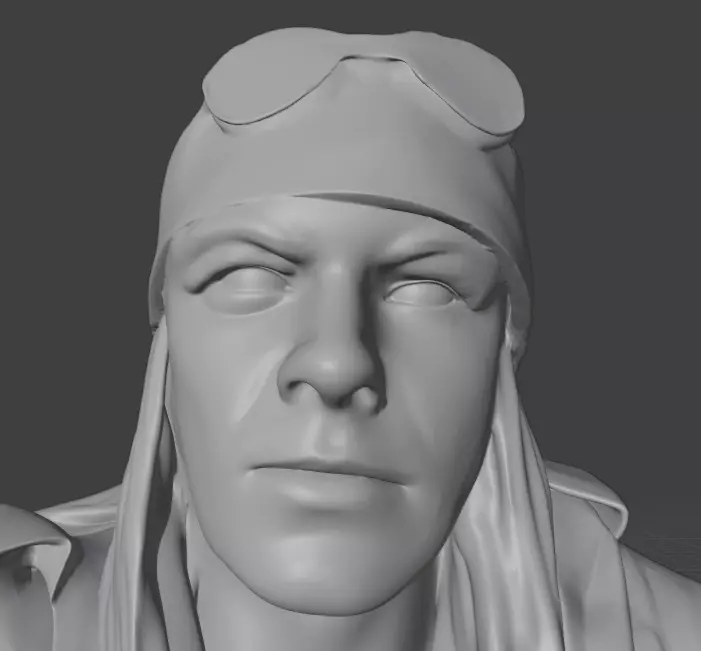Axl Rose 3D print model_12