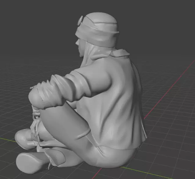 Axl Rose 3D print model_2