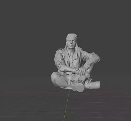 Axl Rose 3D print model
