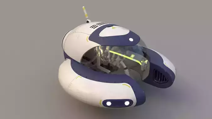Sumergible - Seamoth 3D model
