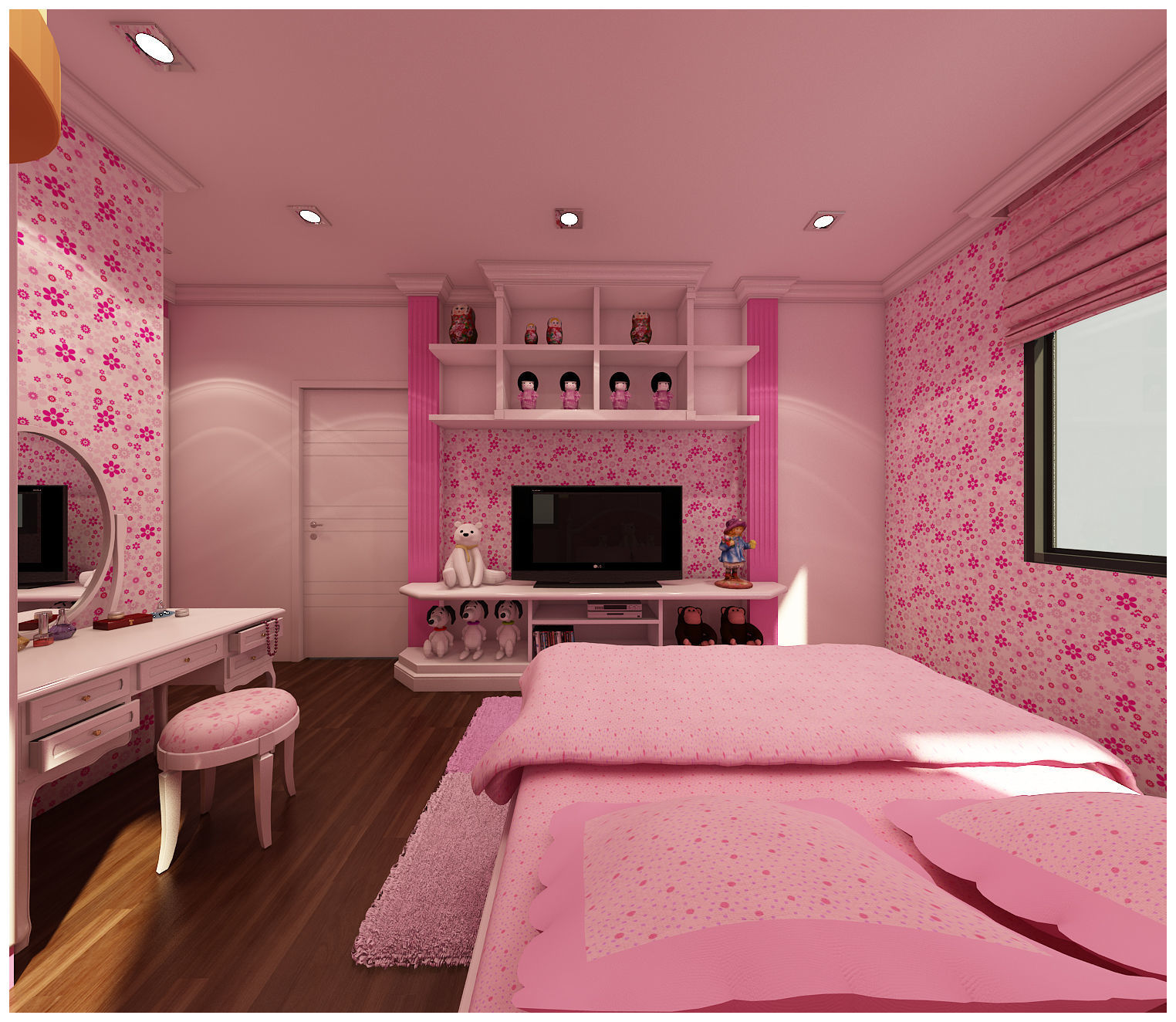 bedroom 17 3D model_2