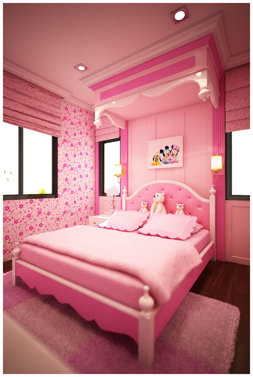 bedroom 17 3D model_1