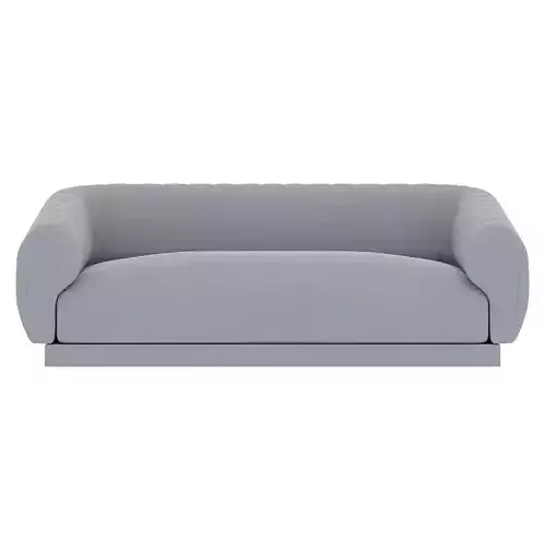 Arno Grey Velvet Sofa