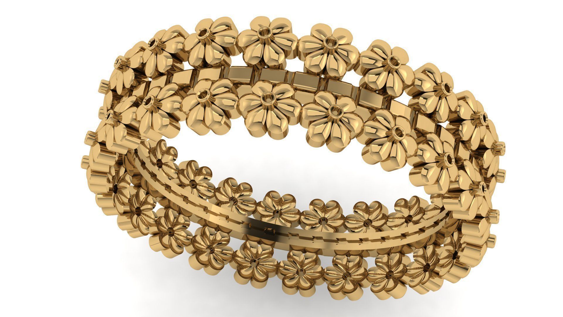 Plain Band ring  28 3D print model_5