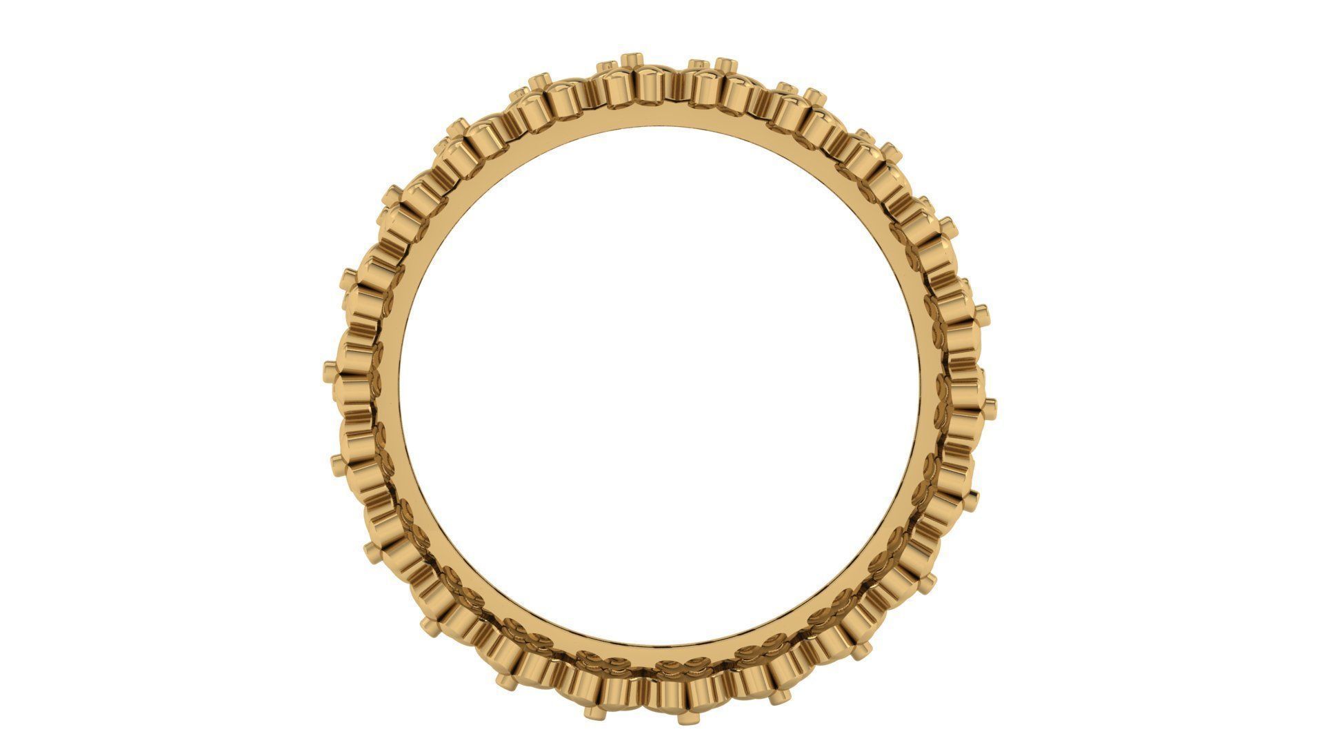 Plain Band ring  28 3D print model_2