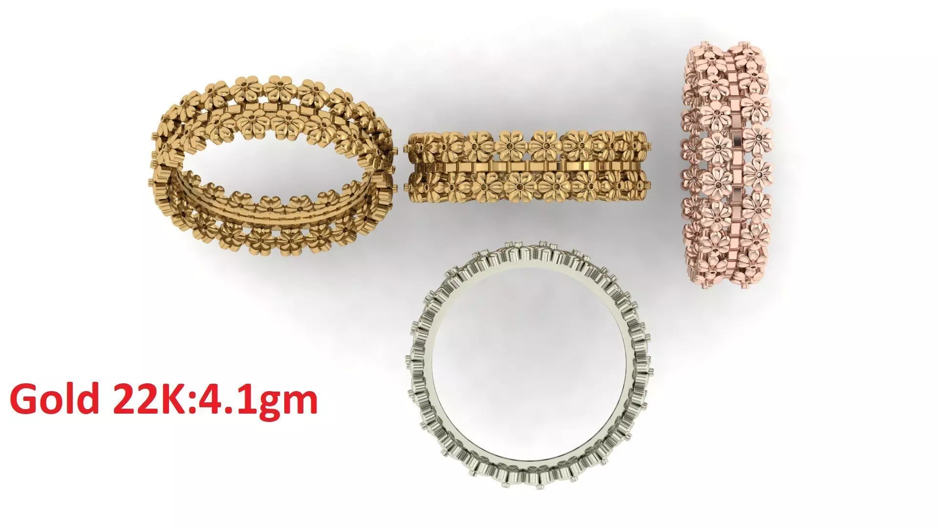 Plain Band ring  28 3D print model_0