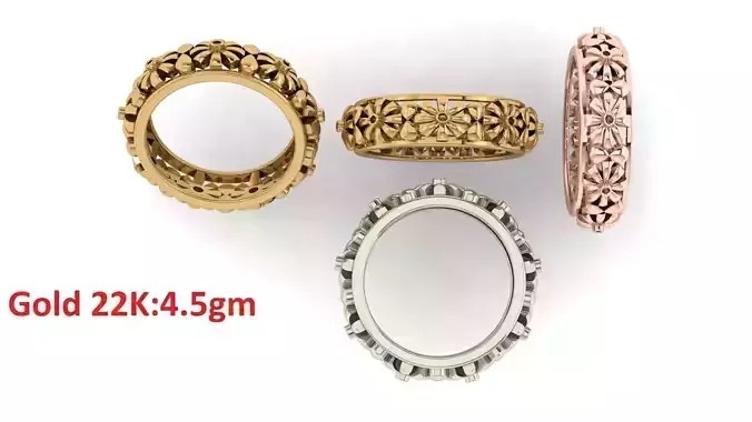 Plain Band ring  30 3D print model