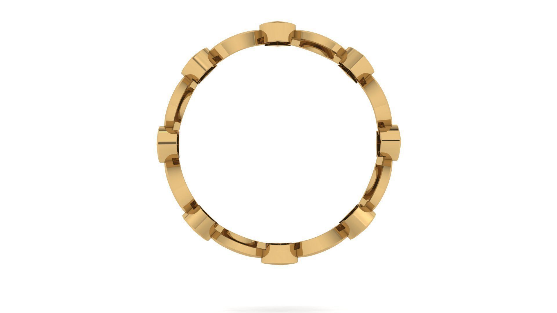 Plain Band ring  33 3D print model_2