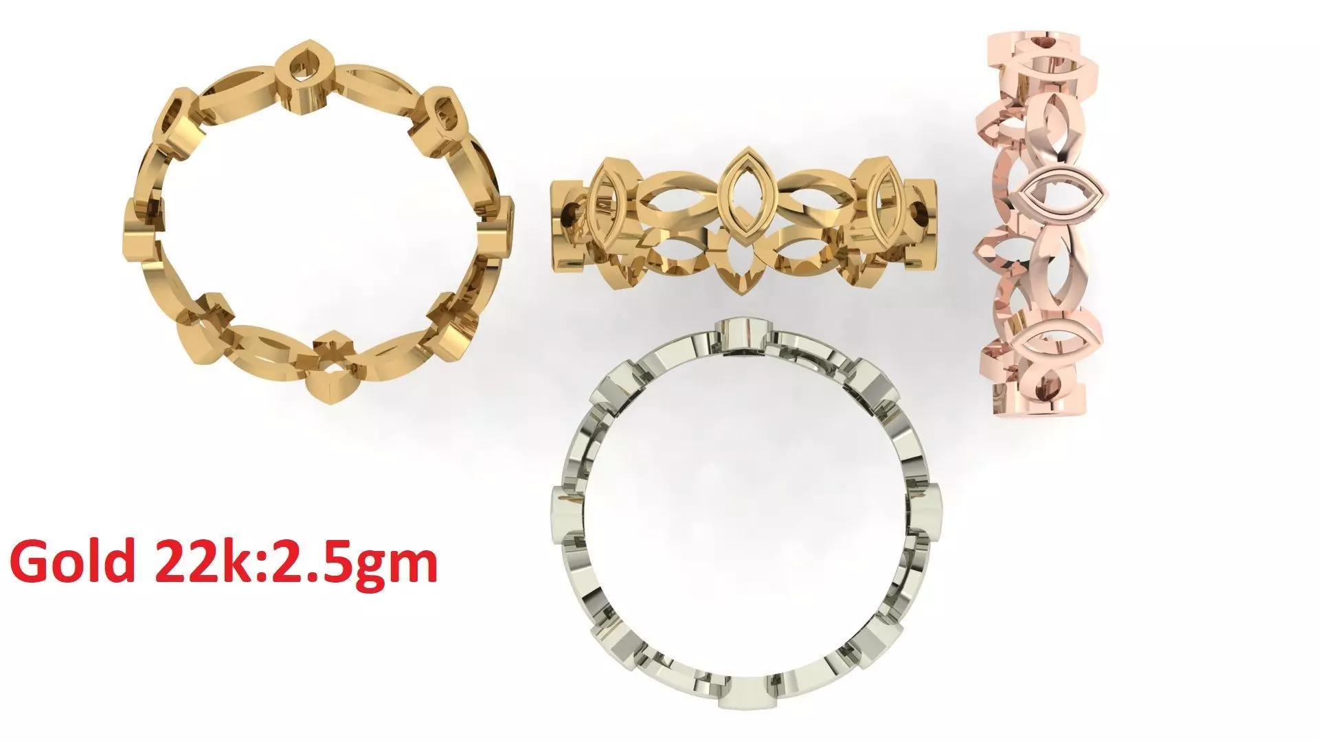 Plain Band ring  33 3D print model_0