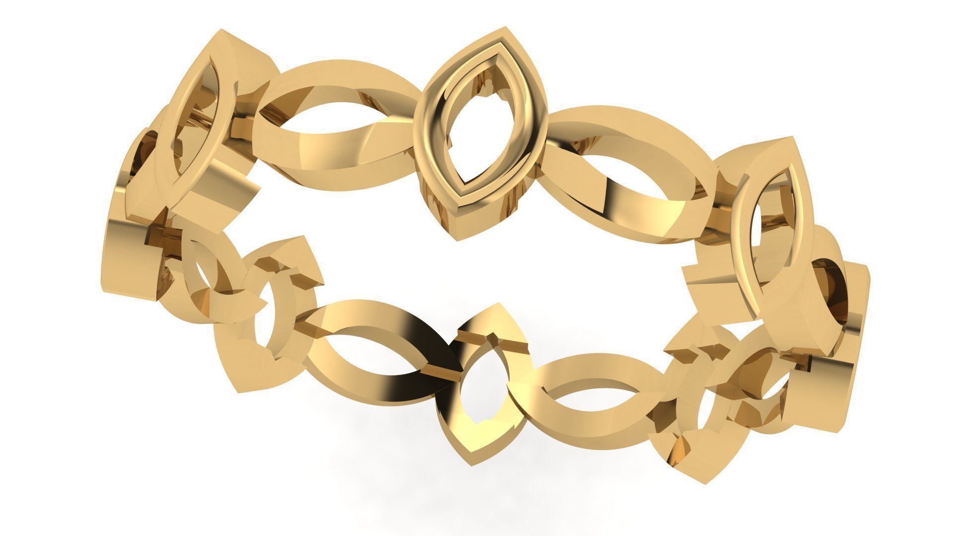 Plain Band ring  33 3D print model_5