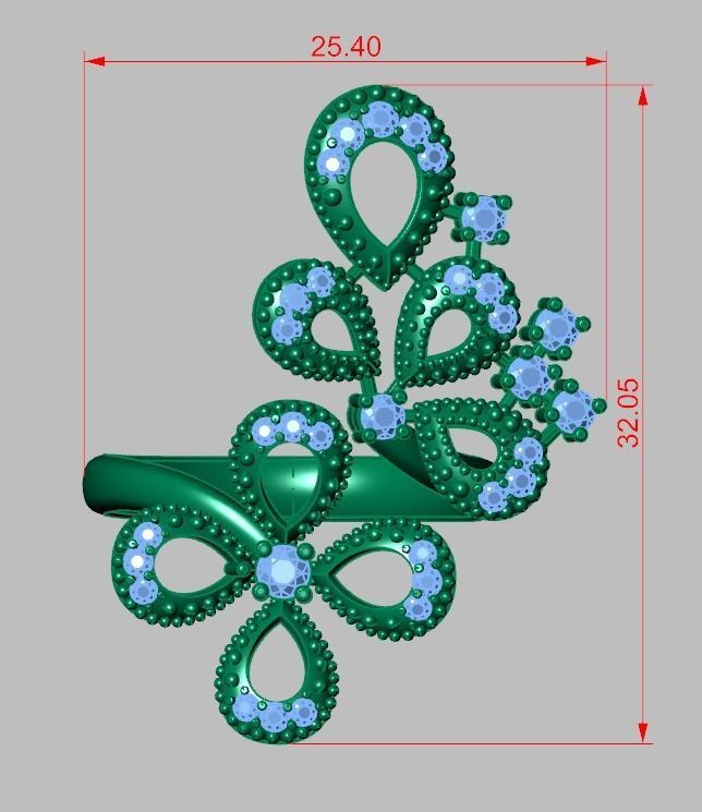 Ring 3D model 0244 3D printable model7ol 3D print model_15