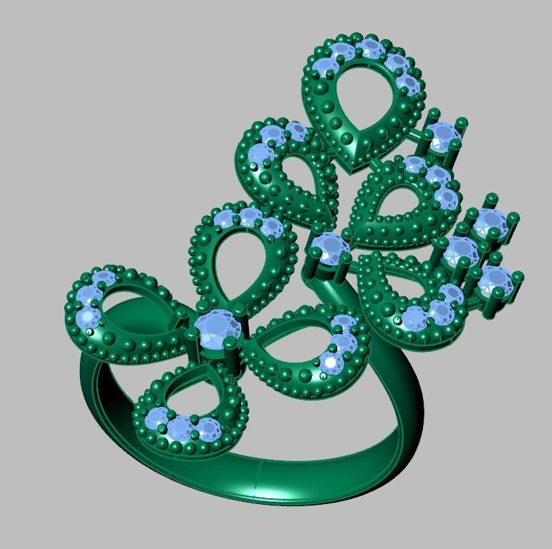 Ring 3D model 0244 3D printable model7ol 3D print model_17