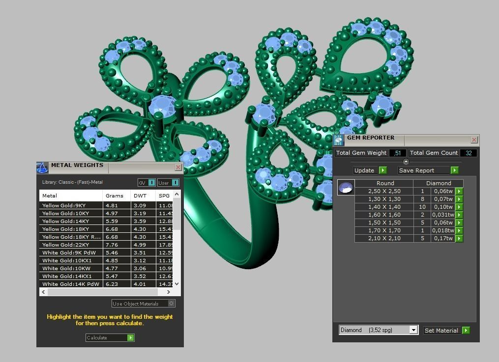 Ring 3D model 0244 3D printable model7ol 3D print model_19