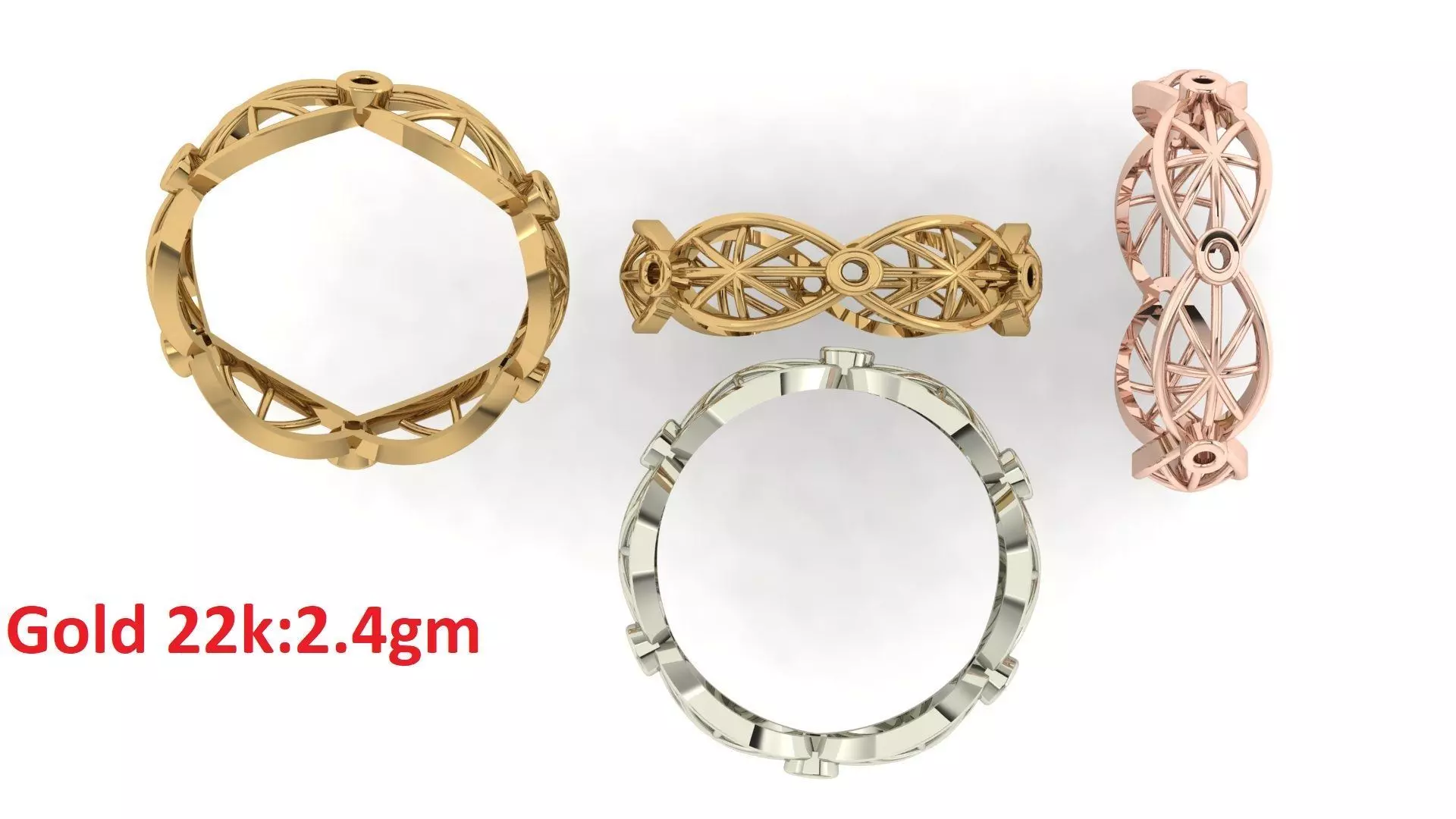 Plain Band ring  37 3D print model_0