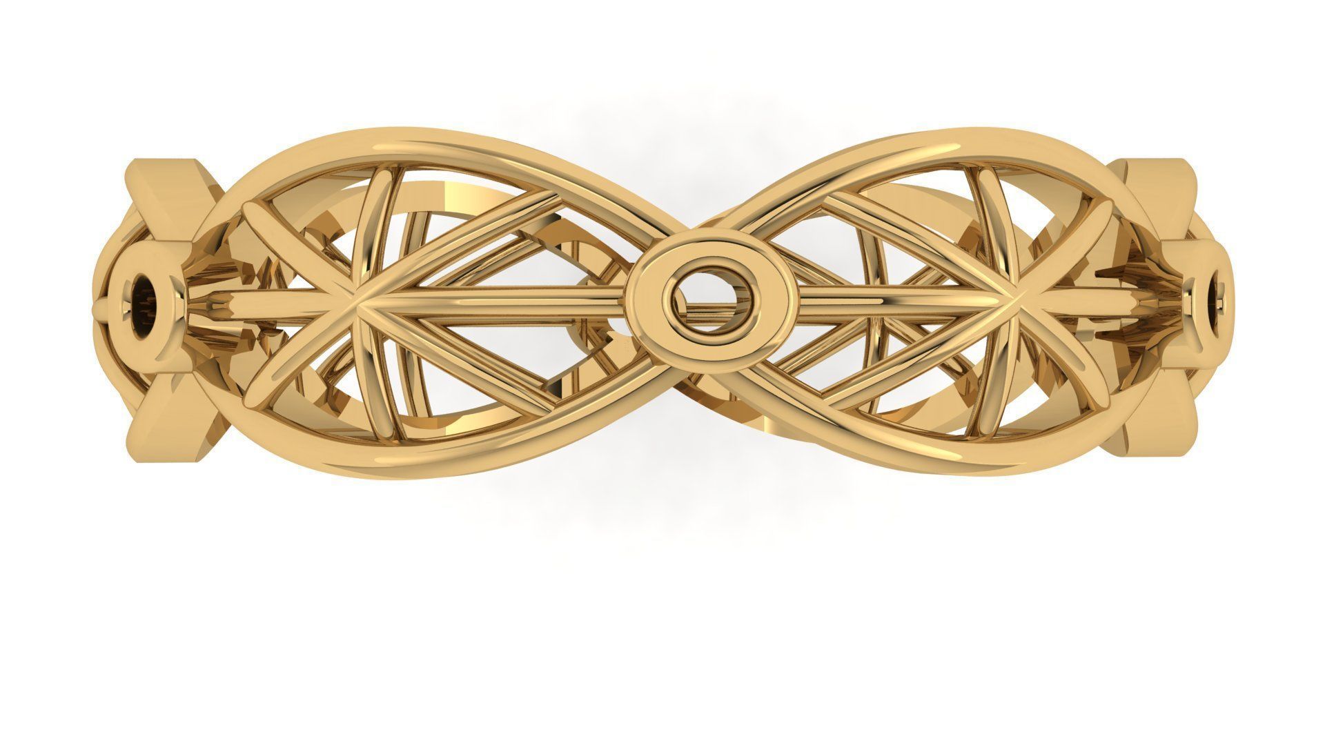 Plain Band ring  37 3D print model_1