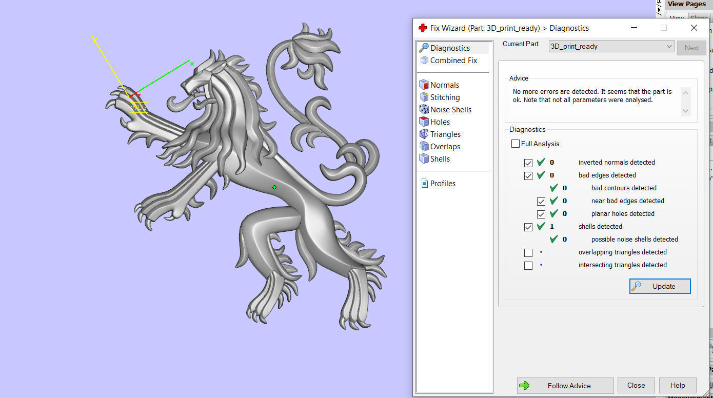Coat of arms lion Lannister house Game of Thrones 3D print model_3