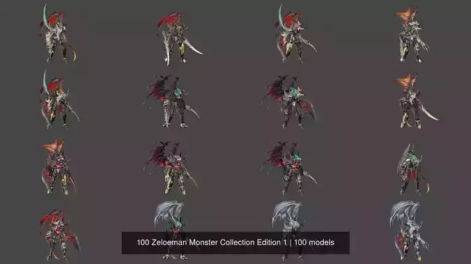 100 Zeloeman Monster Collection Edition 1