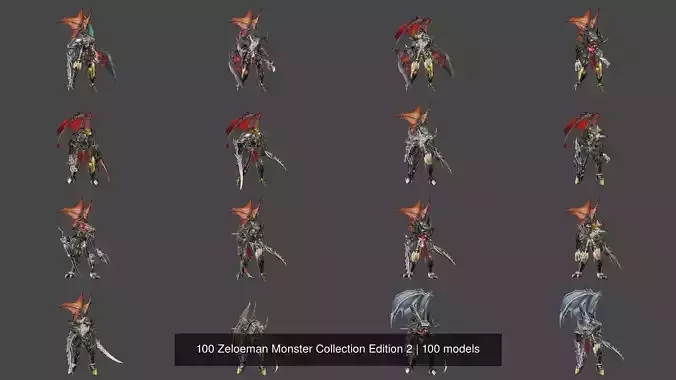 100 Zeloeman Monster Collection Edition 2 