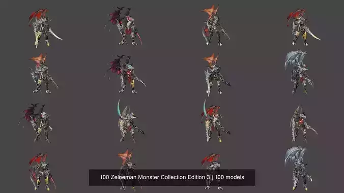 100 Zeloeman Monster Collection Edition 3 
