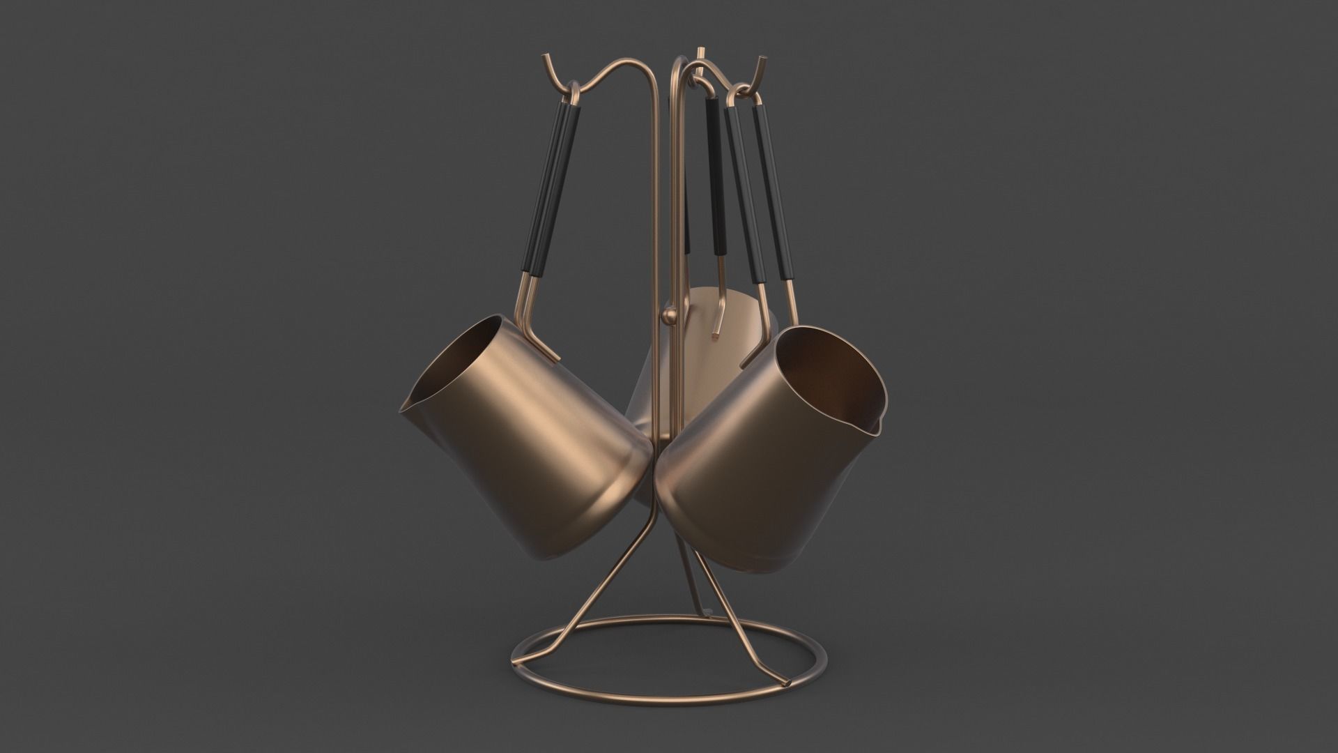 Stainless Steel Coffee Pot 3D model_1