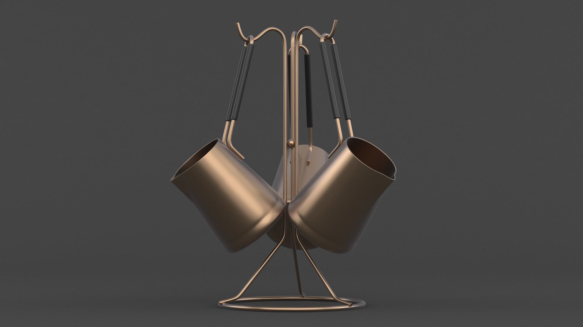 Stainless Steel Coffee Pot 3D model_2