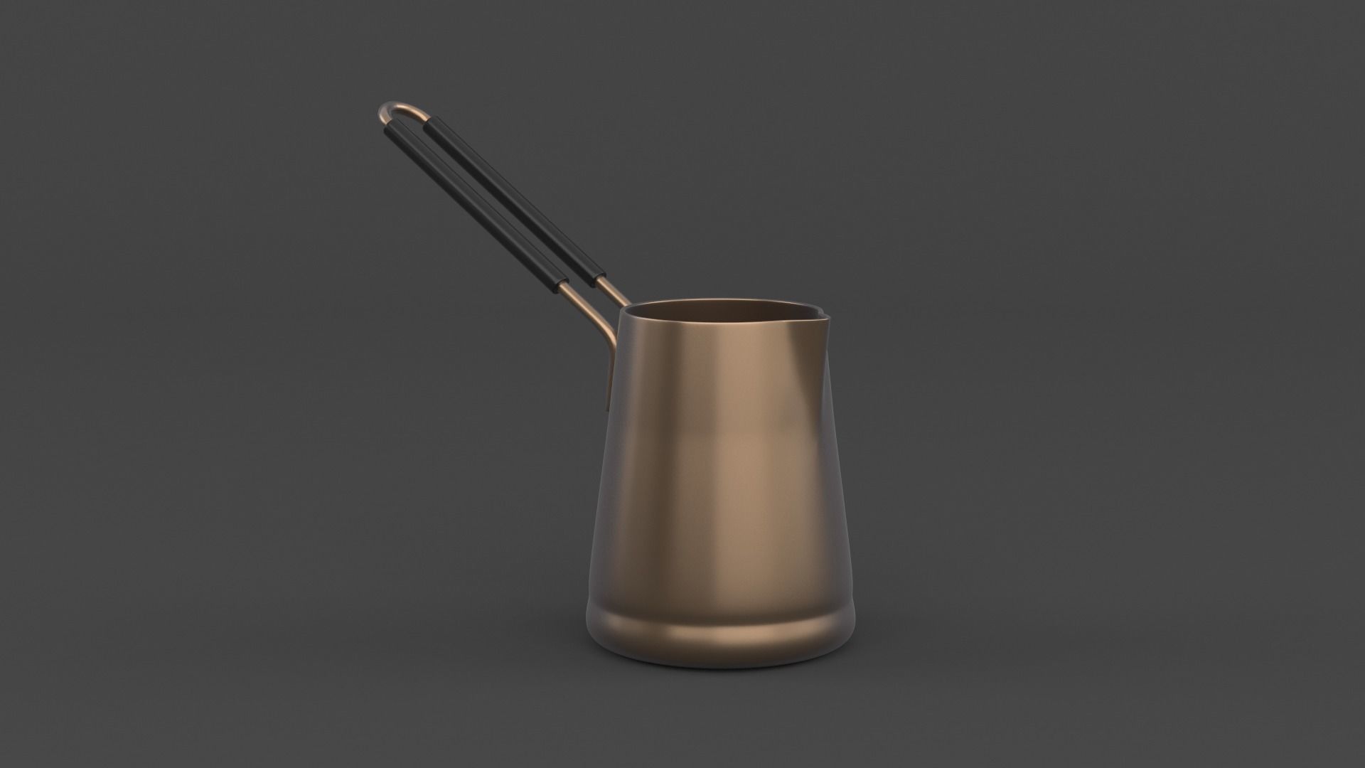 Stainless Steel Coffee Pot 3D model_3
