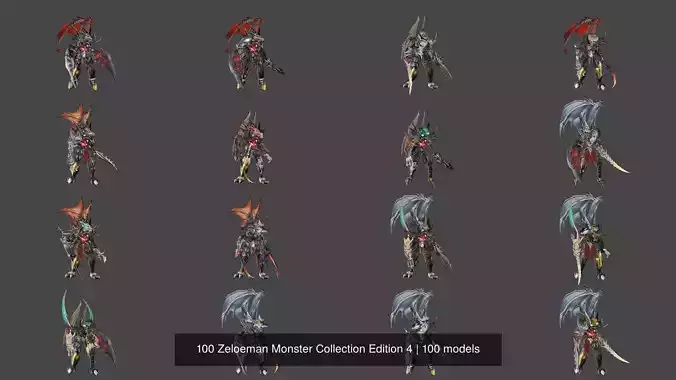 100 Zeloeman Monster Collection Edition 4 