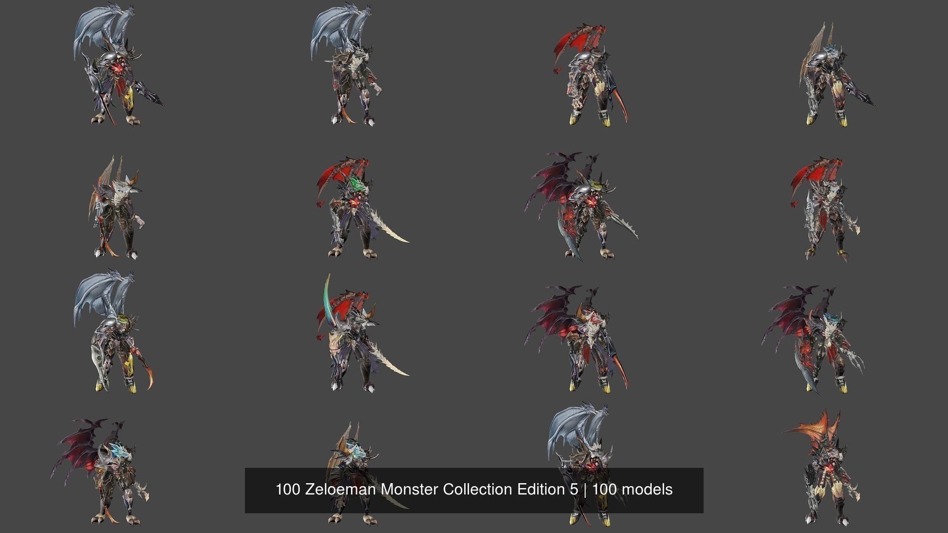 100 Zeloeman Monster Collection Edition 5 _8