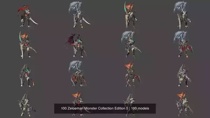 100 Zeloeman Monster Collection Edition 5 