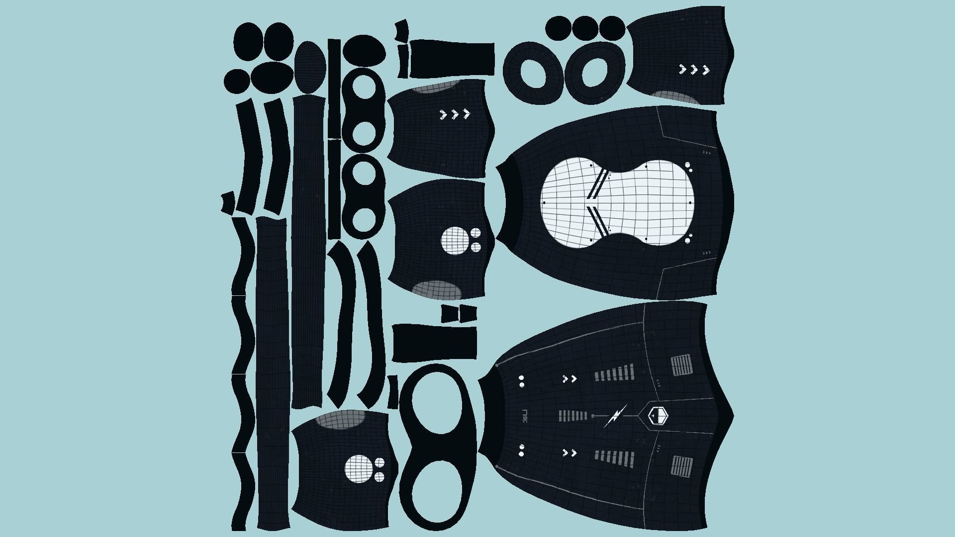 10 Jetpacks I Collection - SciFi Character Design _68