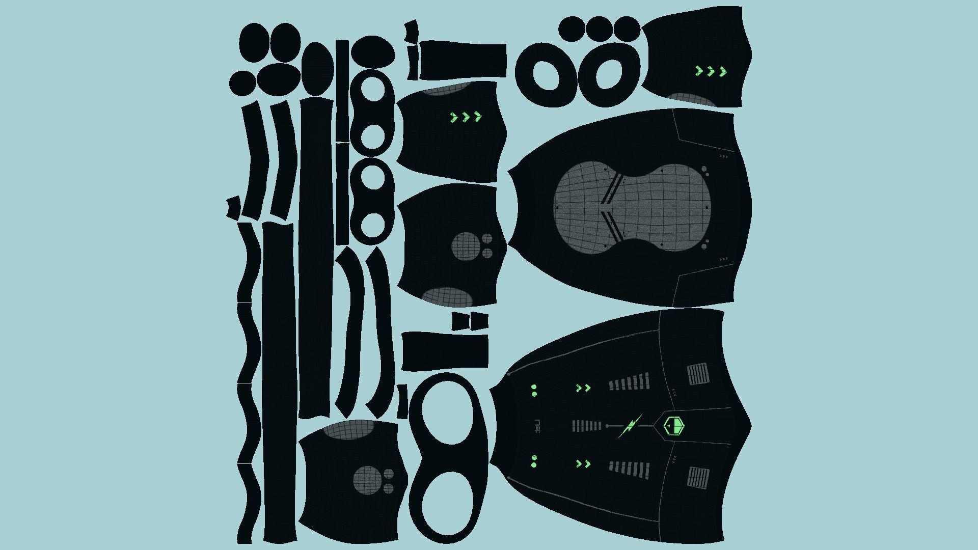 10 Jetpacks I Collection - SciFi Character Design _71