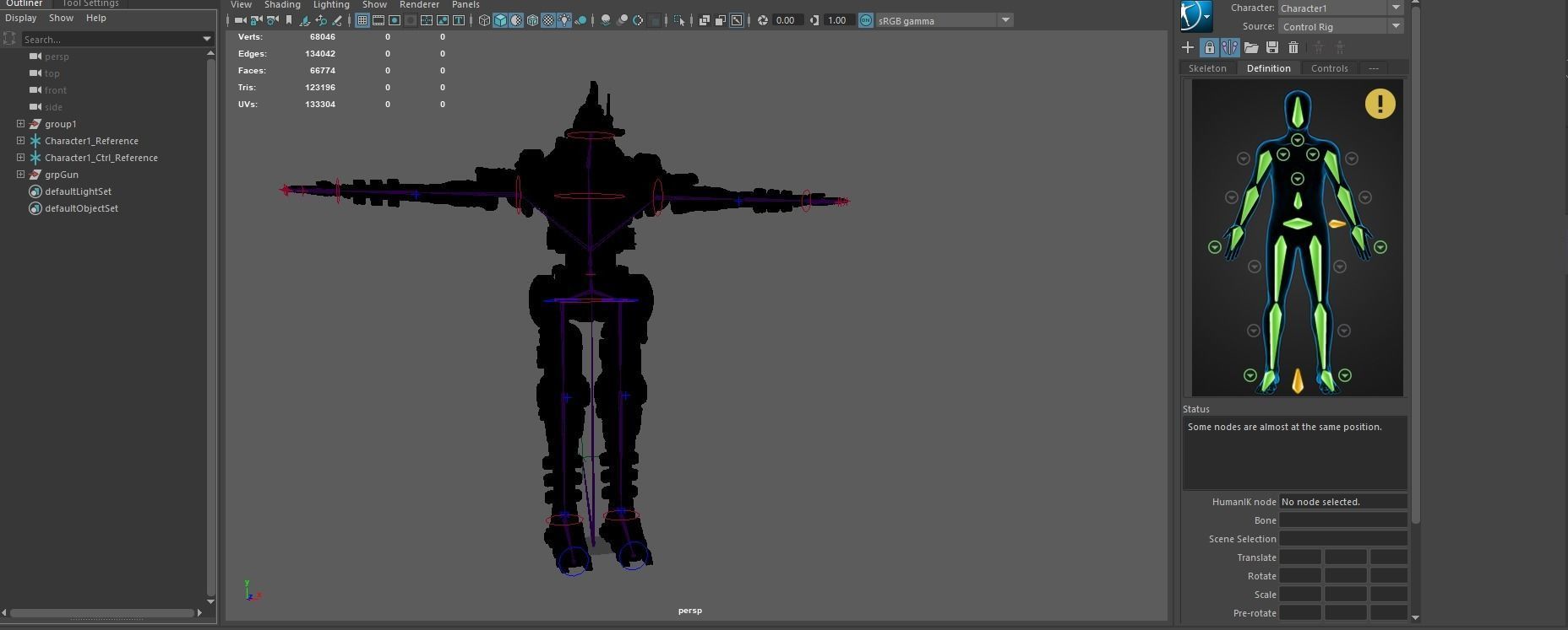 Etasphera32 lego robot holding gun Low-poly 3D model_27