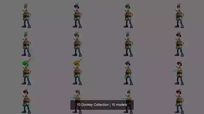 10 Donkey Collection 